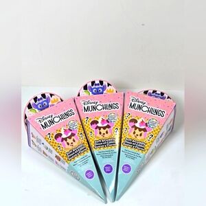 Disney Munchlings Soft & Cuddly Plush Set Of 3 Mystery Nwt